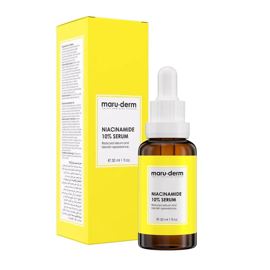 سرم ضد جوش نیاسینامید مارودرم maru.derm NIACINAMIDE 10% — تصویر ۳