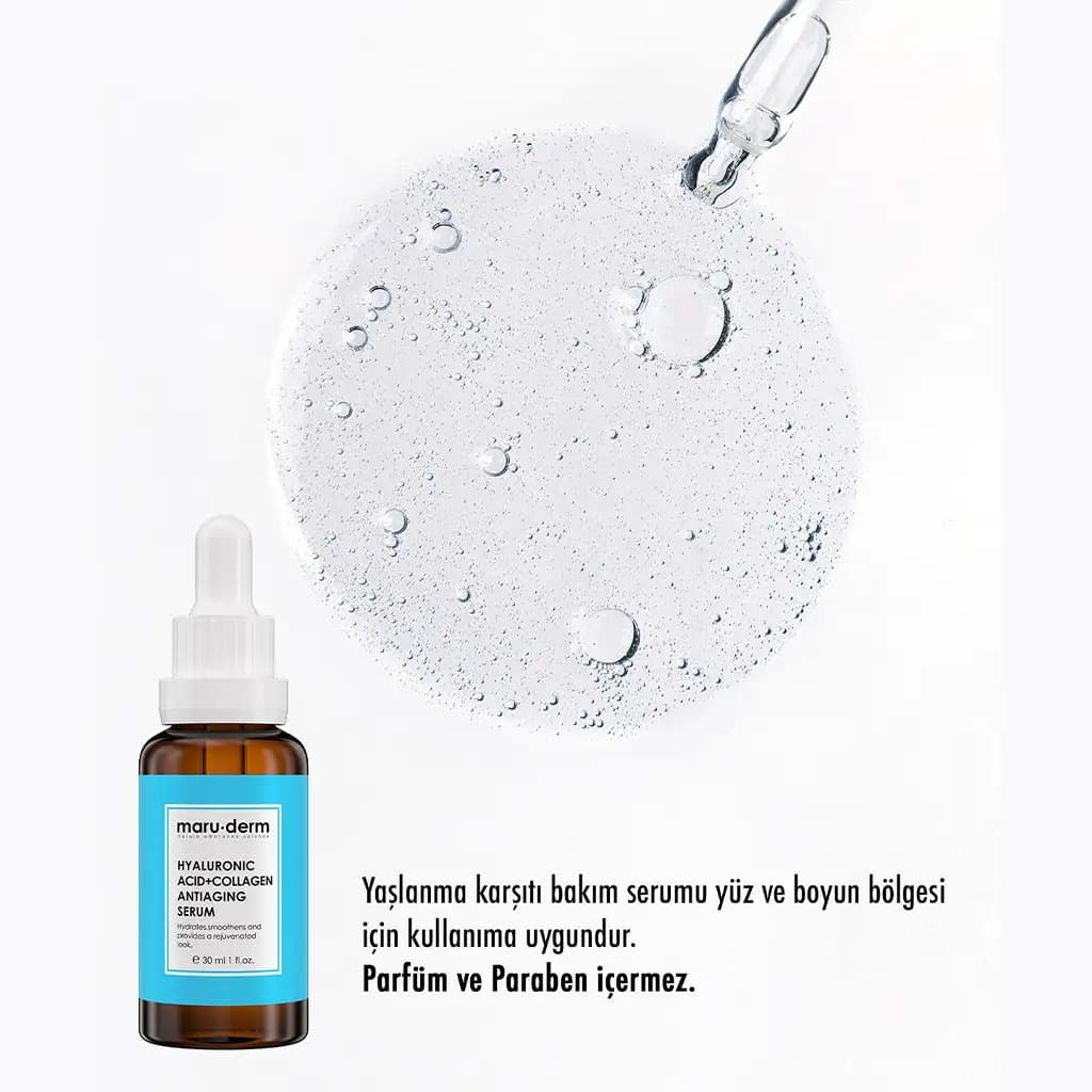 سرم هیالورونیک اسید و کلاژن مارودرم maru.derm HYALURONIC ACID+COLLAGEN — تصویر ۴