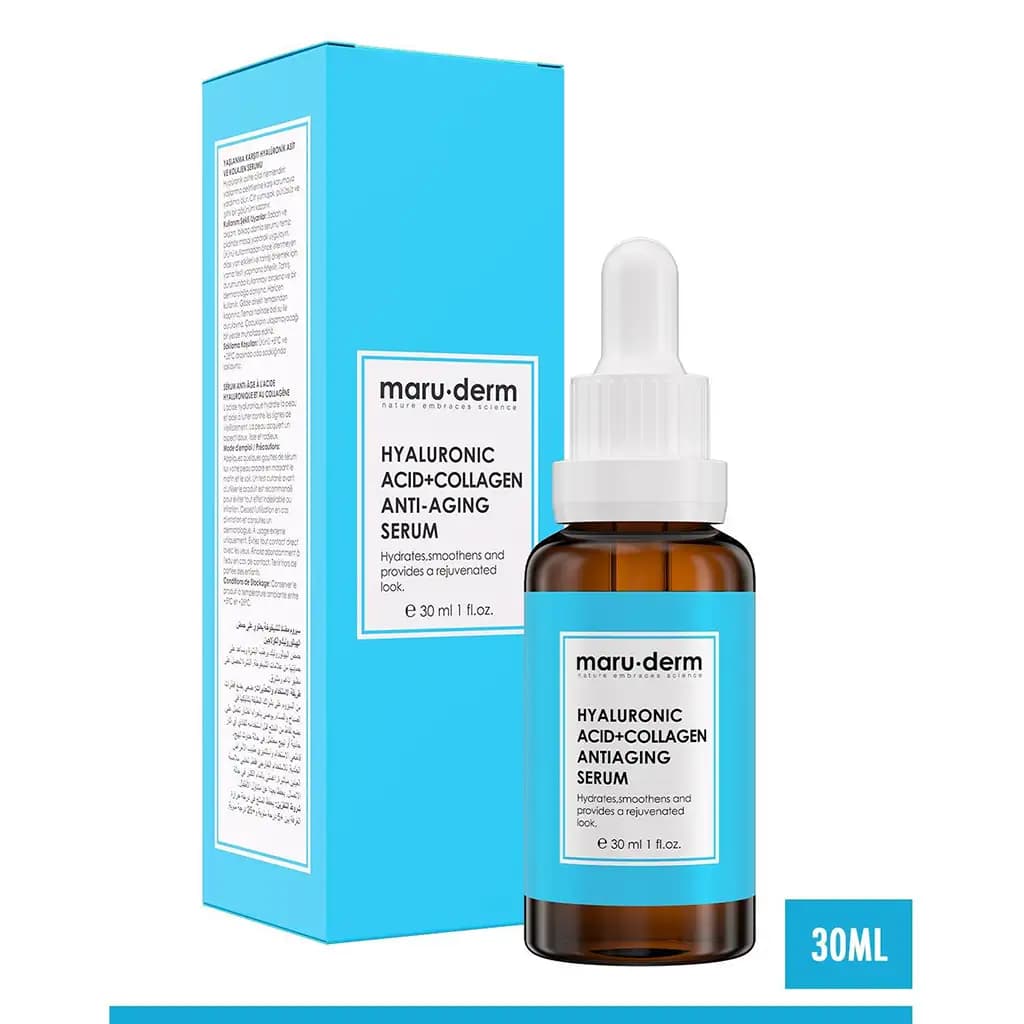 سرم هیالورونیک اسید و کلاژن مارودرم maru.derm HYALURONIC ACID+COLLAGEN — تصویر ۳
