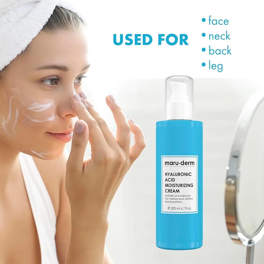 کرم مرطوب کننده هیالورونیک اسید مارودرم maruderm — تصویر ۳