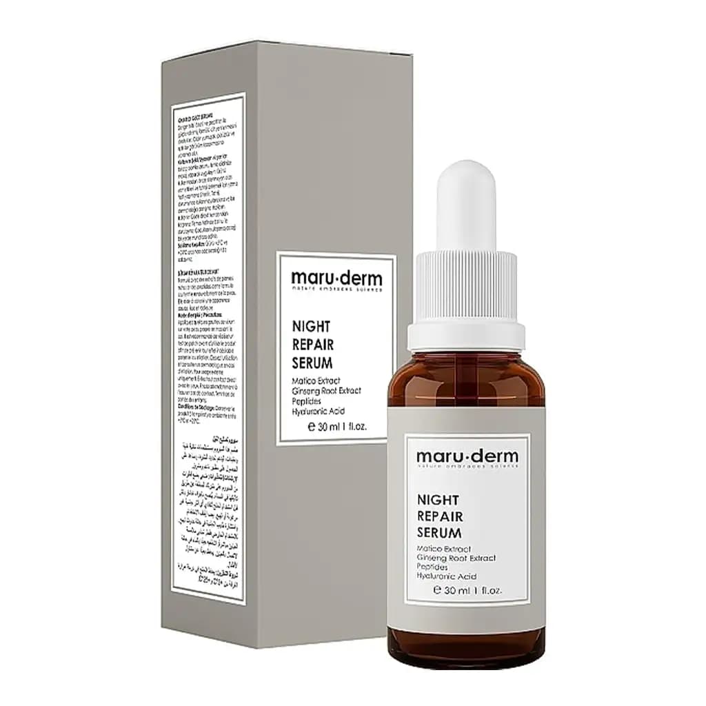 سرم ترمیم کننده شب مارودرم maru.derm NIGHT REPAIR SERUM — تصویر ۴