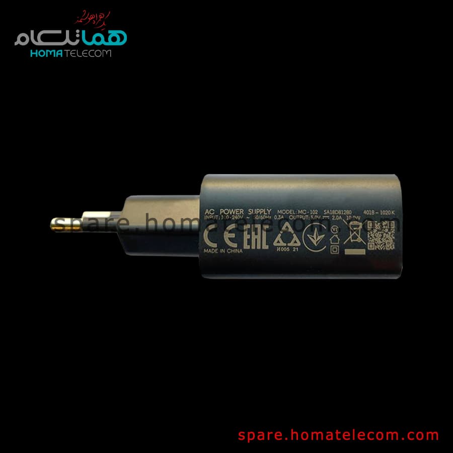 آداپتور موتورولا MC-102 – 10W – 2.0A (در حد نو) Adapter Motorola Moto G04