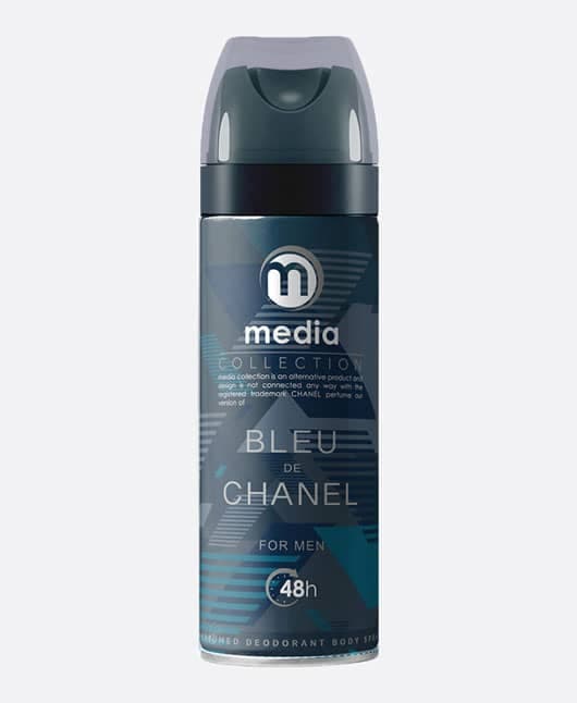 اسپری مدیا مدل Blue De Chanel مردانه