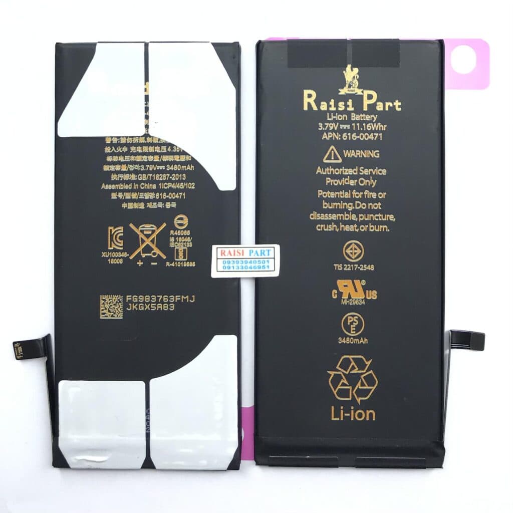 BATTERY-MOBILE-APPLE-IPHONE XR (RP-HIGH) - بورس قطعات رئیسی — تصویر ۳