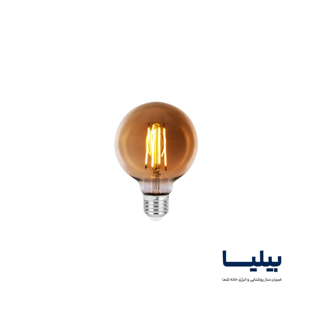 لامپ LED حبابی 8 وات G95 فیلامنتی E27 برند رویالوکس — تصویر ۲