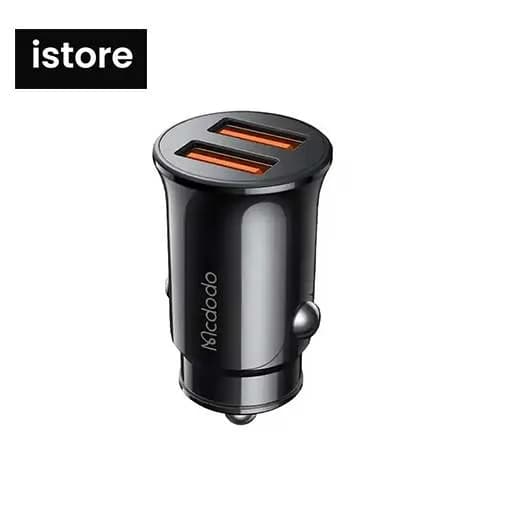 شارژر فندکی مک‌دودو 660-CC وات 12 توان Charge دارای گارانتی | Mcdodo CC-660 Dual USB Output Car Charger