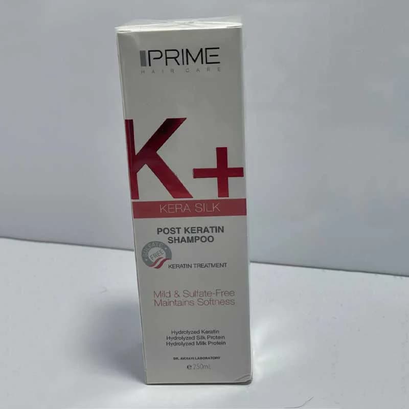 شامپو موهای کراتینه شده +K