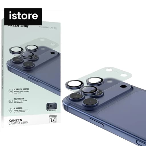 محافظ لنز دوربین گرین لاین مدل Kanzen Clear مناسب برای گوشی موبایل اپل iPhone 17 Pro Max — تصویر ۱۰
