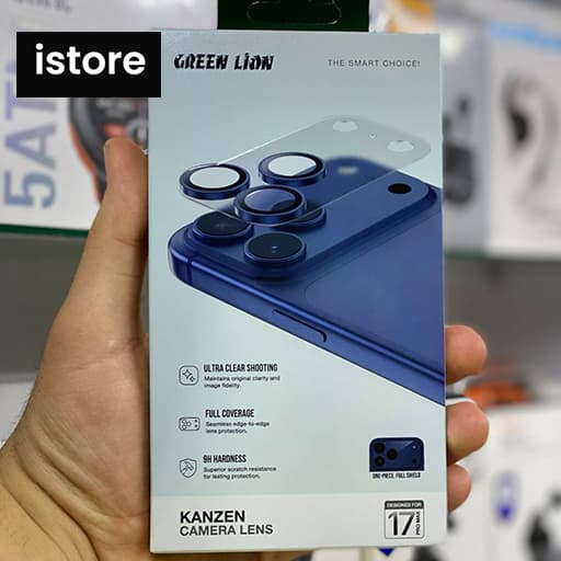 محافظ لنز دوربین گرین لاین مدل Kanzen Clear مناسب برای گوشی موبایل اپل iPhone 17 Pro Max — تصویر ۱۱