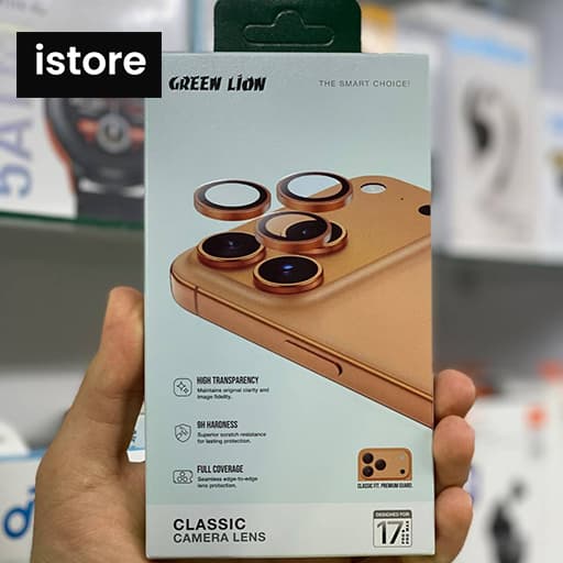 محافظ لنز دوربین گرین لاین مدل Classic Camera Lens مناسب برای گوشی موبایل اپل iPhone 17 Pro Max / iPhone 17 Pro — تصویر ۱۱