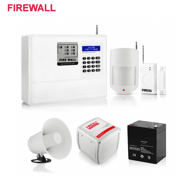 پک دزدگیر اماکن فایروال با تلفن کننده شهری Firewall F7