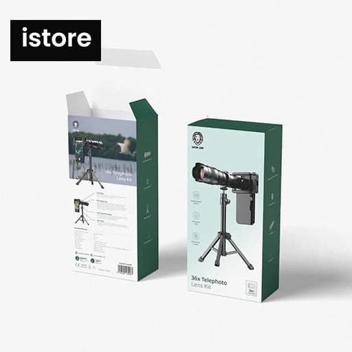 لنز عکاسی برابری تله فوتو گرین لاین | Green lion 36x telephoto