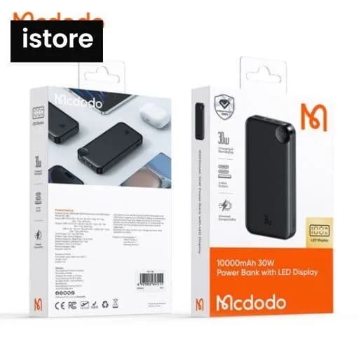 پاوربانک 10000 مک دودو 30w Mcdodo MC-3850 — تصویر ۳