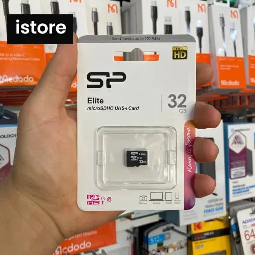 کارت حافظه microSDXC سیلیکون پاور کلاس 10 استاندارد سرعت 100MBps ظرفیت 32 گیگابایت