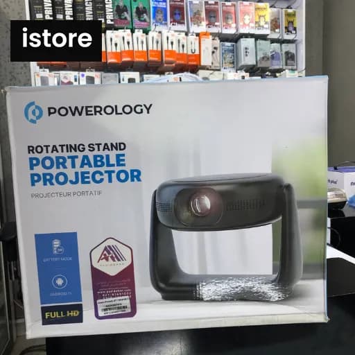 پروژکتور قابل حمل Powerology مدل PWHDPBNBK — تصویر ۷