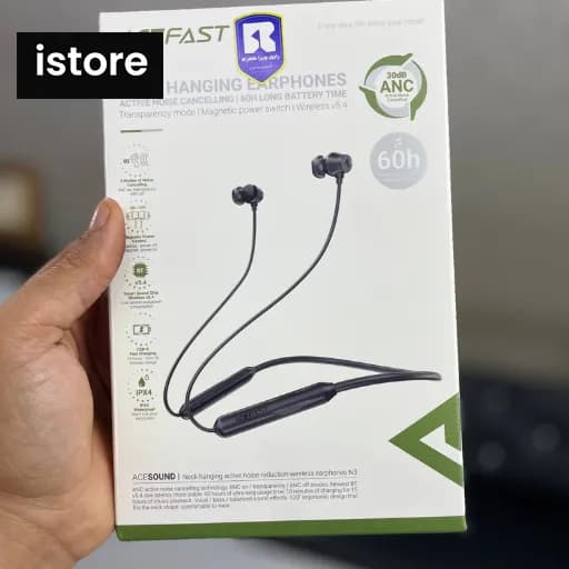 هندزفری گردنی acefast wireless earphones N3 — تصویر ۸