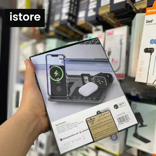 شارژر بی‌سیم 4 در 1 گرین لاین RM0329 — تصویر ۶