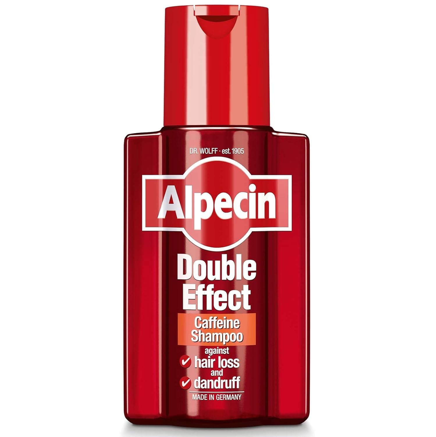 شامپو دابل افکت کافئین آلپسین Alpecin حجم 200 میل — تصویر ۲