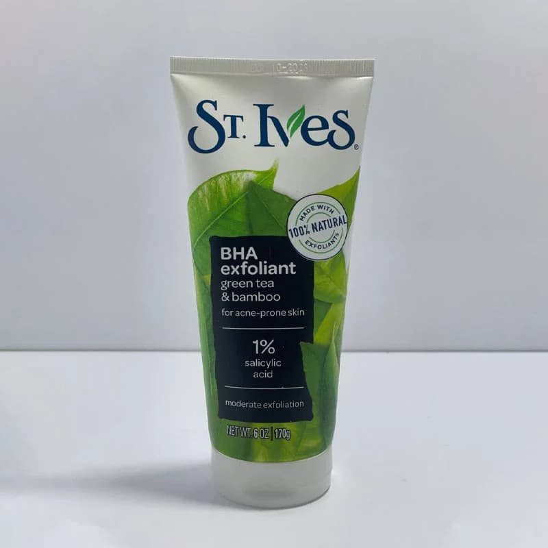 اسکراب صورت چای سبز و بامبو سینت ایوز ST. Ives