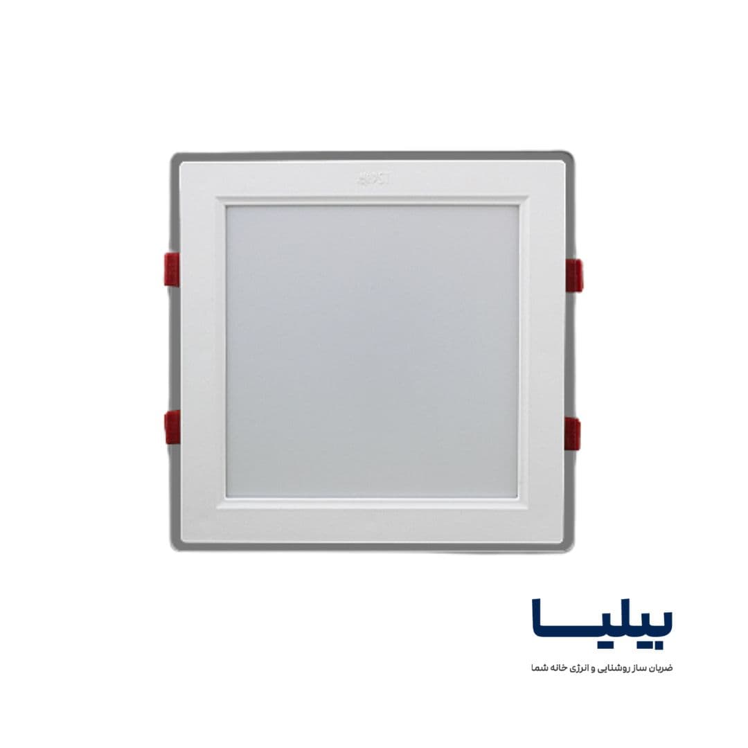 چراغ سقفی توکار مربعی (220*220) 30 وات مدل گلاریس پارس شعاع توس — تصویر ۱۰