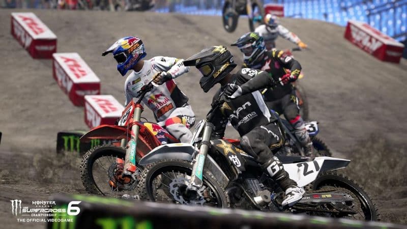 دیسک بازی Monster Energy Supercross 4 برای PS5 — تصویر ۵
