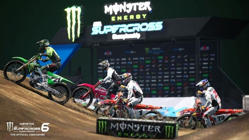 دیسک بازی Monster Energy Supercross 4 برای PS5 — تصویر ۷