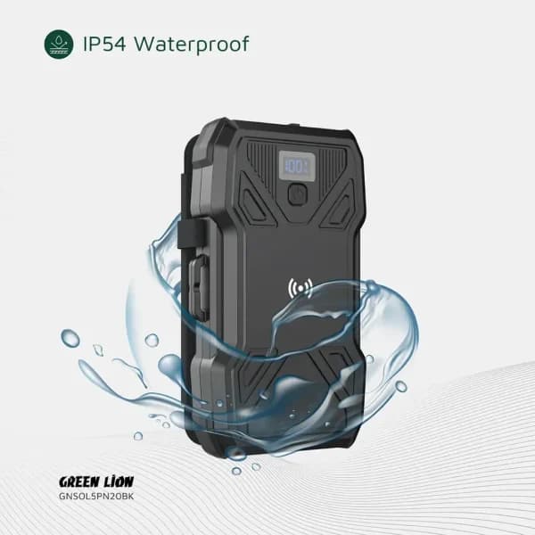 پاور بانک خورشیدی 20 وات گرین لاین مدل Solar 5-Panel ظریت 20000 میلی آمپر ساعت — تصویر ۵