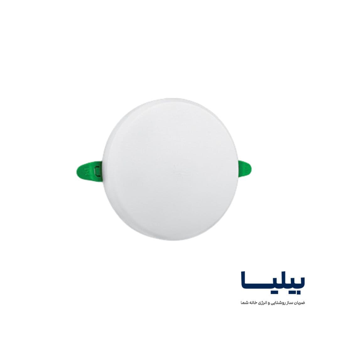 چراغ سقفی توکار دایره ای 12 وات هایلایت پارس شعاع توس