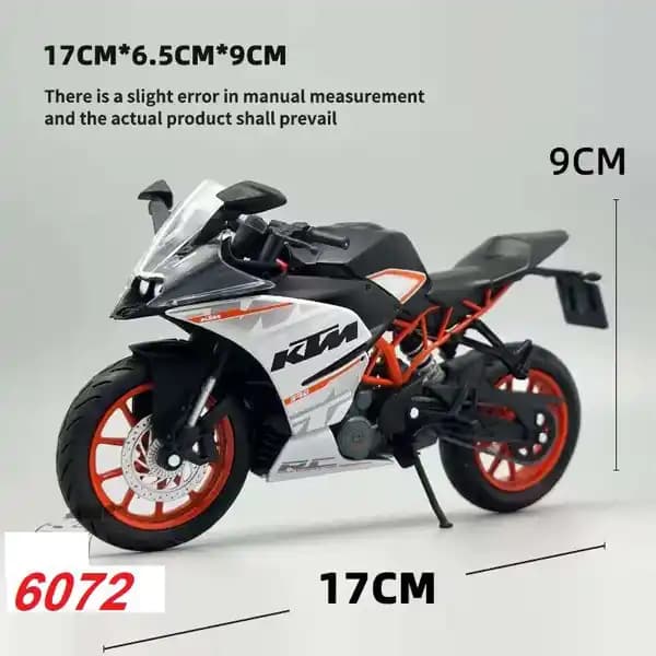 ماکت موتور KTM فلزی مقیاس 1:12 — تصویر ۷
