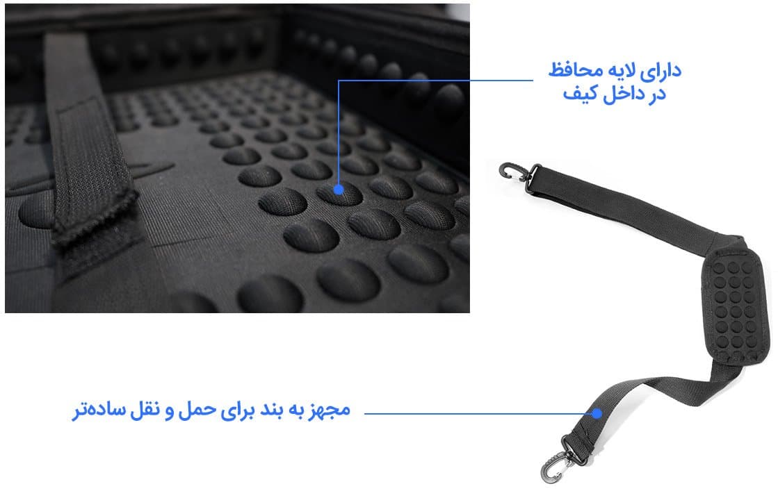 کیف حمل پلی استیشن 4 اسلیم و پرو — تصویر ۵