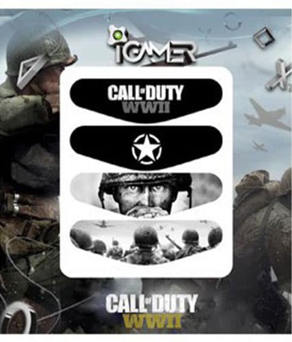 برچسب لایت بار دسته پلی استیشن ۴ طرح Call of Duty — تصویر ۳