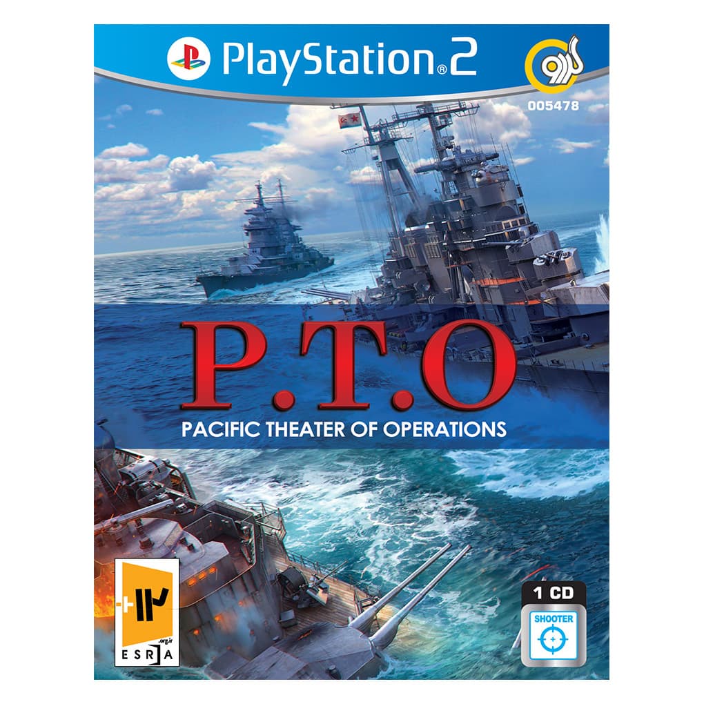 بازی P.T.O مخصوص PS2 نشر گردو