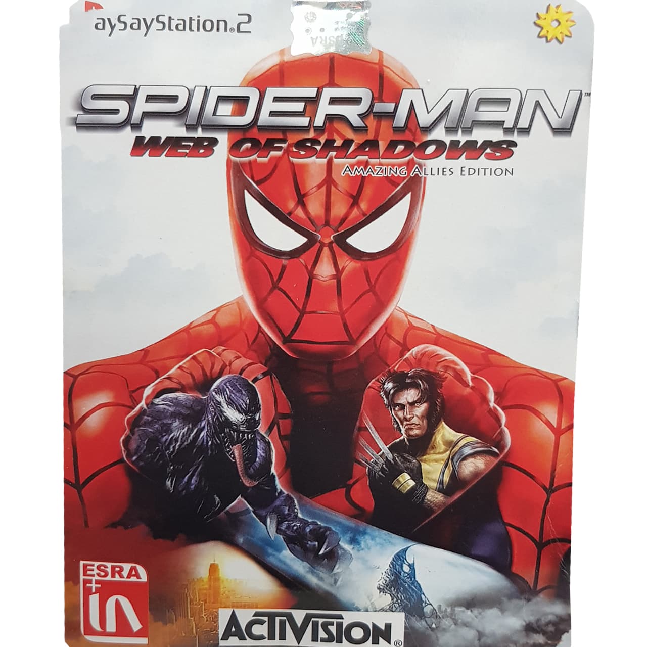 فروش بازی Spider-Man Web of Shadows مخصوص PS2