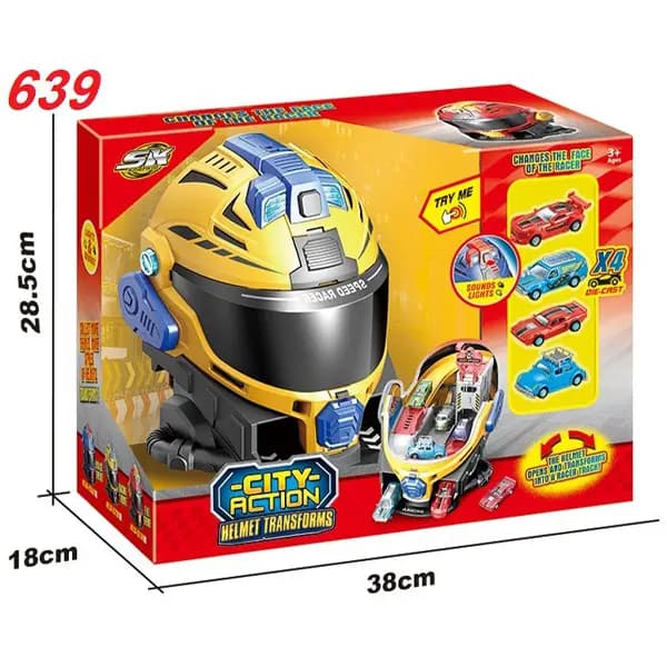 پارکینگ پلیس کلاه کاسکتی مدل SK_639JB — تصویر ۵
