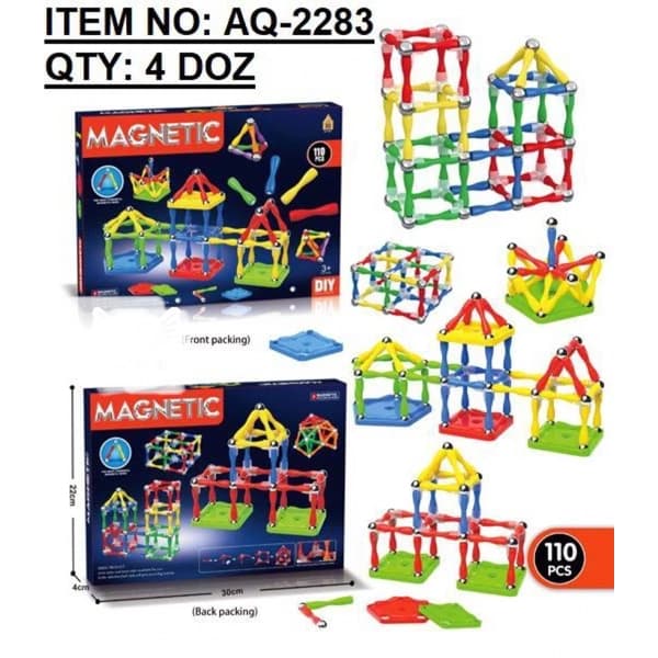 اسباب بازی مگنت 110 قطعه — تصویر ۷