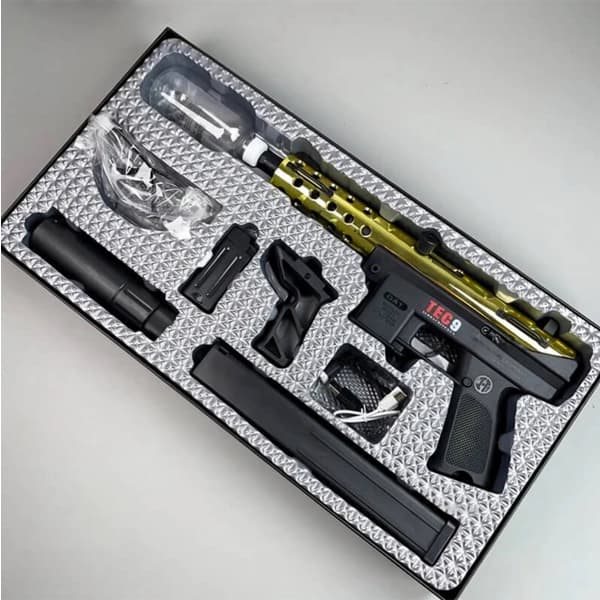 تفنگ تیر ژله‌ای شارژی مدل TEC9 کد 725 — تصویر ۵