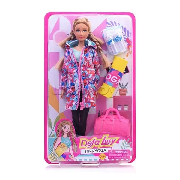 عروسک باربی یوگا دفا لوسی Defa Lucy آیتم 8477 کد 22 — تصویر ۵