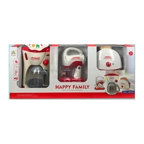 اسباب بازی ست سه تیکه آشپزخانه HAPPY FAMILY — تصویر ۲