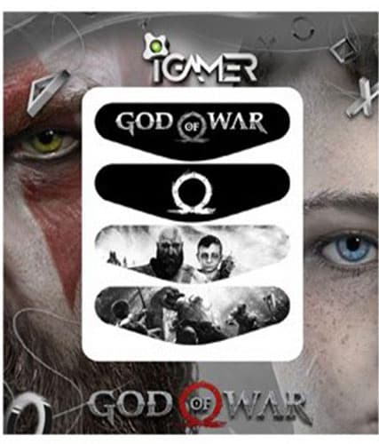 برچسب لایت بار دسته پلی استیشن ۴ طرح God of War