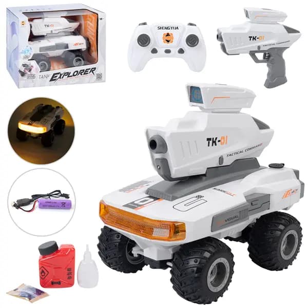 ماشین کنترلی دو کاره Explorer مجهز به تفنگ آبپاش کد 8670W