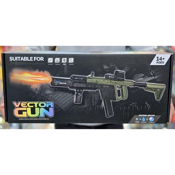 تفنگ و مسلسل ساچمه ای تیر ژله ای و رگباری VECTOR GUN F931B — تصویر ۱۱
