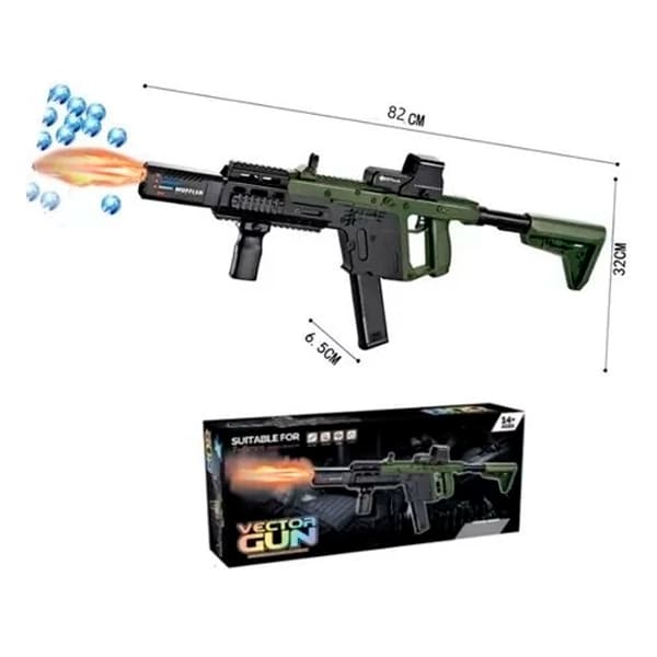 تفنگ و مسلسل ساچمه ای تیر ژله ای و رگباری VECTOR GUN F931B — تصویر ۶