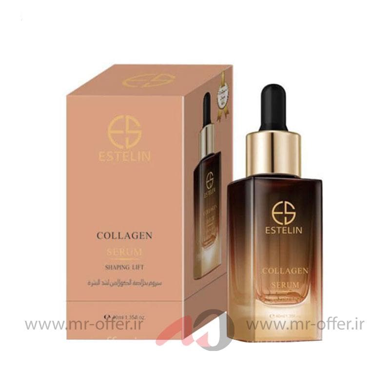 سرم کلاژن خالص استلین اورجینال40میل ESTELIN Collagen Face Serum — تصویر ۹