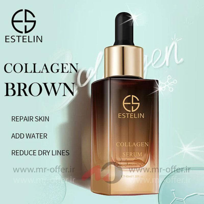 سرم کلاژن خالص استلین اورجینال40میل ESTELIN Collagen Face Serum — تصویر ۱۰