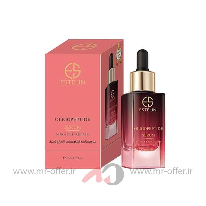 سرم صورت اولیگوپپتاید خالص ضدچروک استلین 40میل ESTELIN Oligopeptide Face Serum — تصویر ۱۰