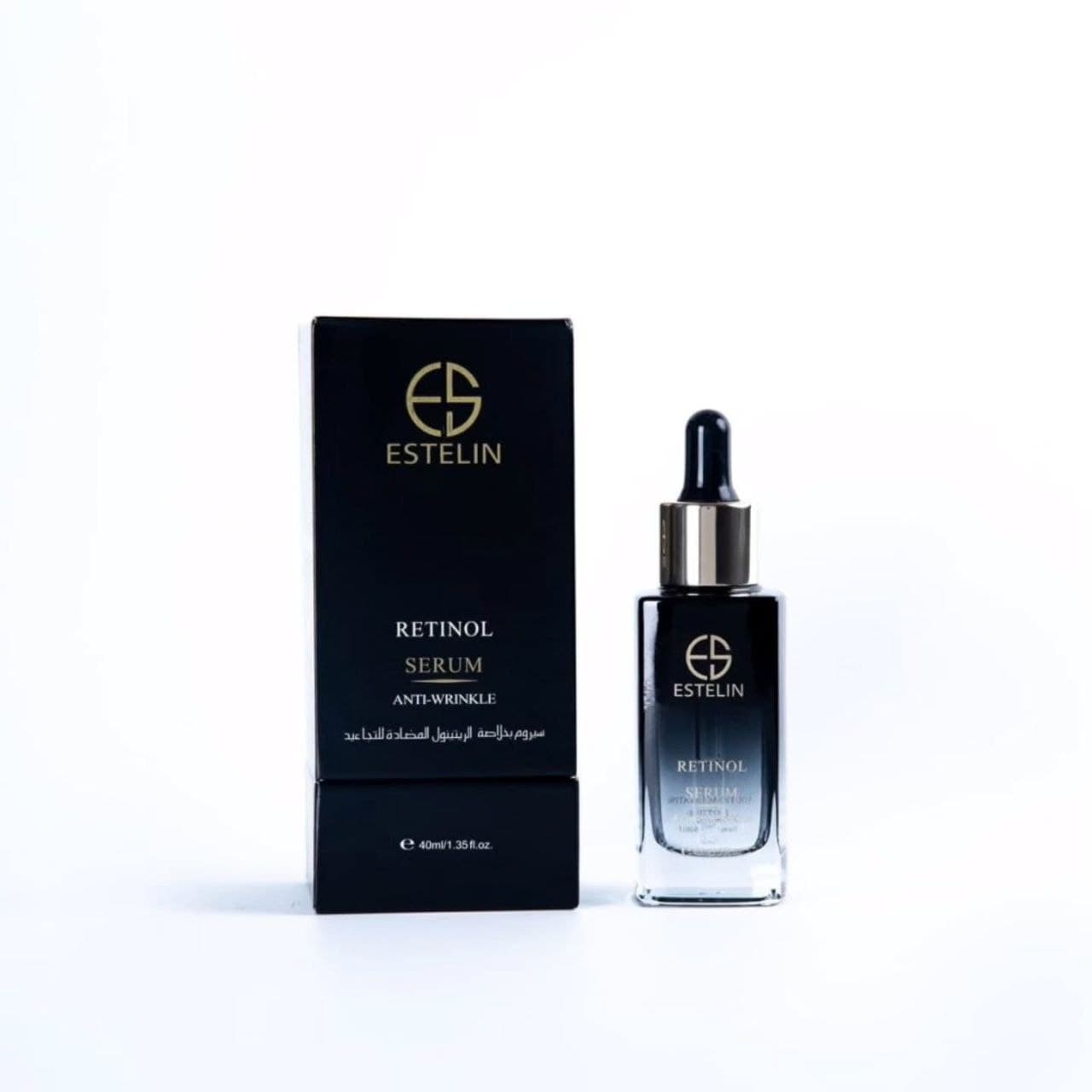 سرم رتینول خالص استلین اورجینال40میل ESTELIN Retinol Serum — تصویر ۴