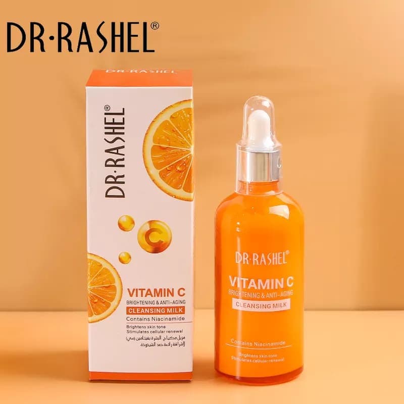 شیرپاکن ویتامین سی دکتر راشل 100میل DR RASHEL Vitamin C Cleansing Milk