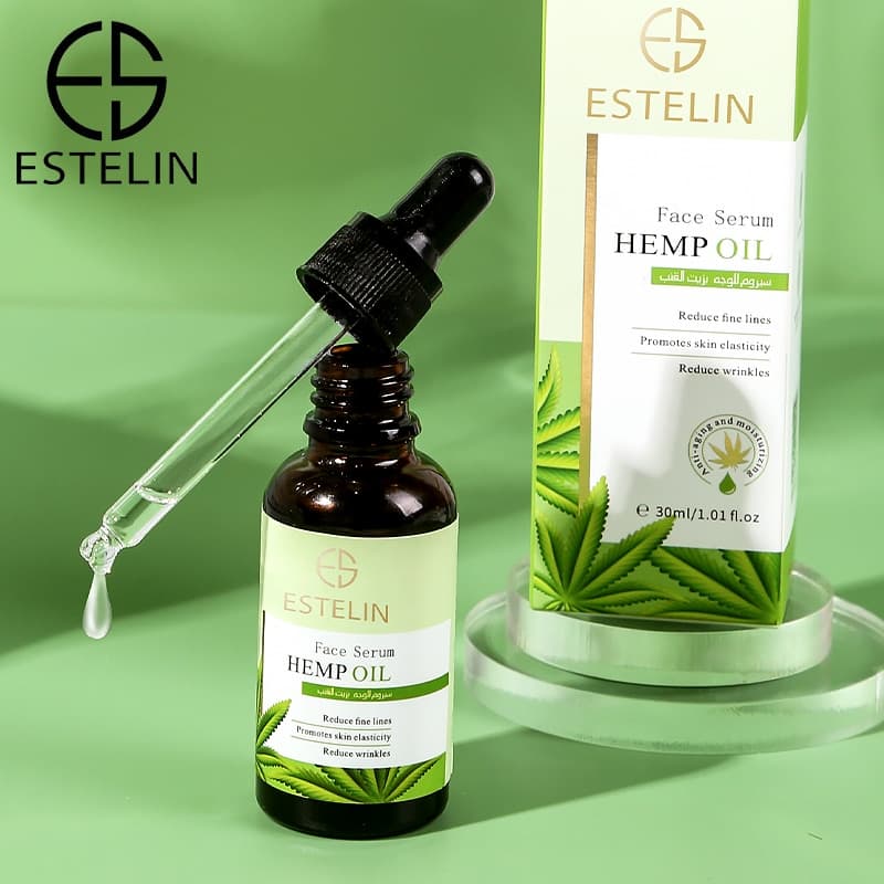 سرم صورت روغن شاهدانه استلین اورجینال ( همپ hemp )30میل ESTELIN Face Serum Hemp Oil — تصویر ۱۱