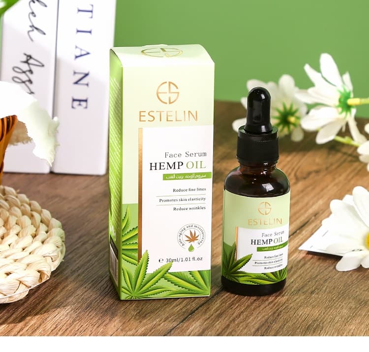 سرم صورت روغن شاهدانه استلین اورجینال ( همپ hemp )30میل ESTELIN Face Serum Hemp Oil