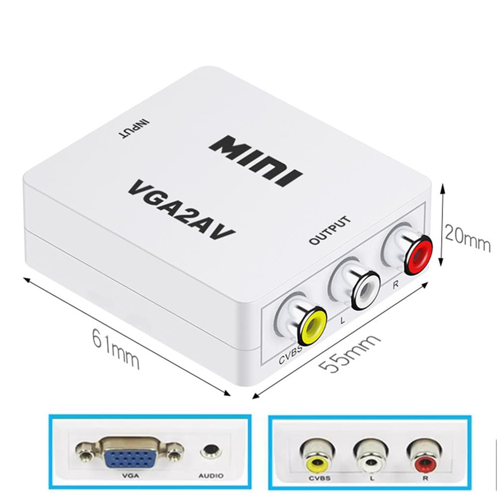 مبدل تصویر VGA به AV — تصویر ۲